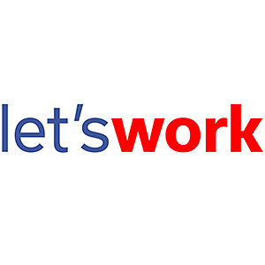 Lets work logo